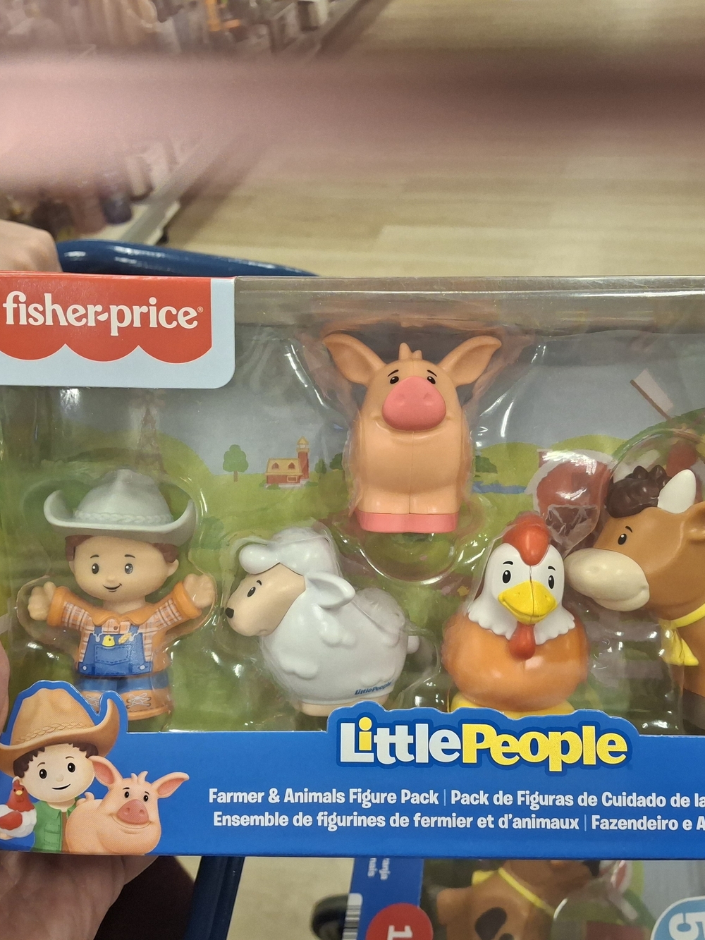 Fisher-Price Little People Farmer & Animals Figure Pack 5-Piece